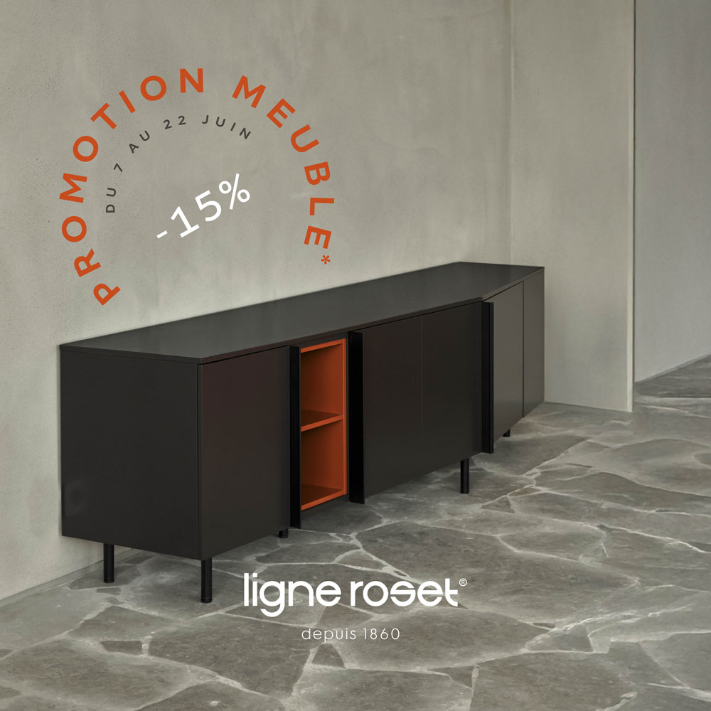 Collections Meubles Ligne Roset et Cinna du 7 au 22 juin 2025 - Image 1